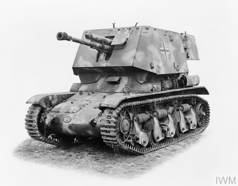 4,7 cm Pak(t) auf PzKpfw 35R(f), front view