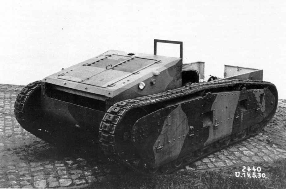 Leichttraktor, Nachsubfahrzeug, 1930er